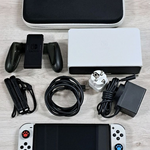 닌텐도 스위치 oled A급 풀구성 + 파우치