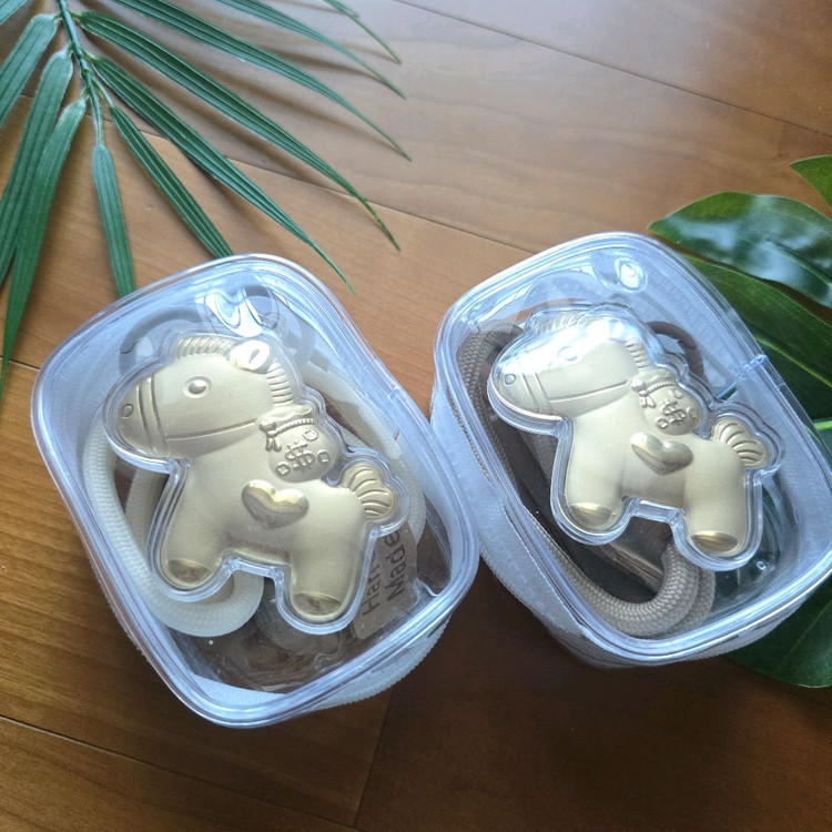 행운의 골드 호스 키링 2종 - New 이미지