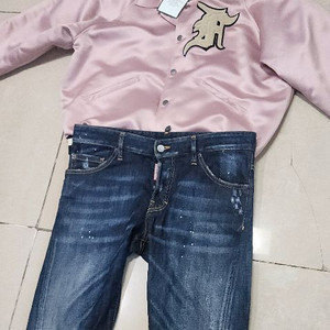디스퀘어드 청바지/ 피어오브갓 스타디움 자켓
