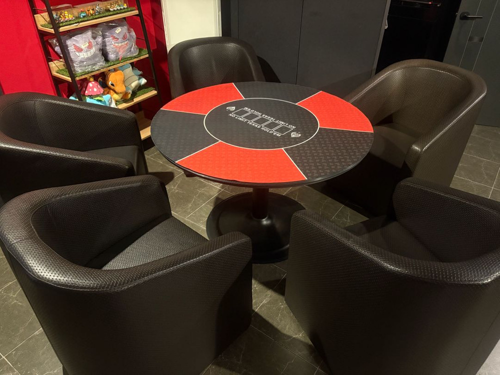 [중고] 포커(홀덤) 원형 테이블 이미지