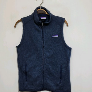 (S) 파타고니아 플리스 조끼 네이비 후리스 베스트 기모