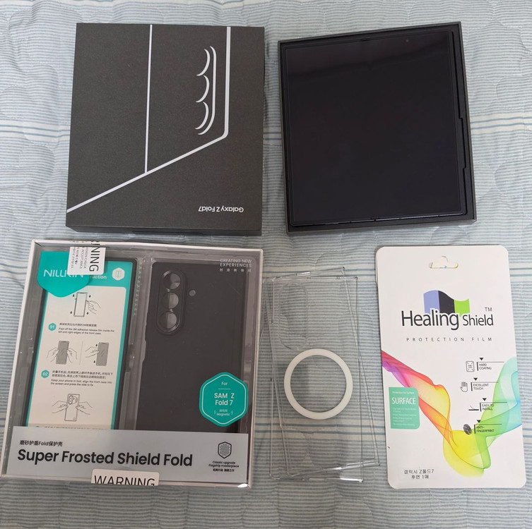 상태아주좋은 갤럭시Z폴드7 512 제트블랙 자급제판매합니다 이미지