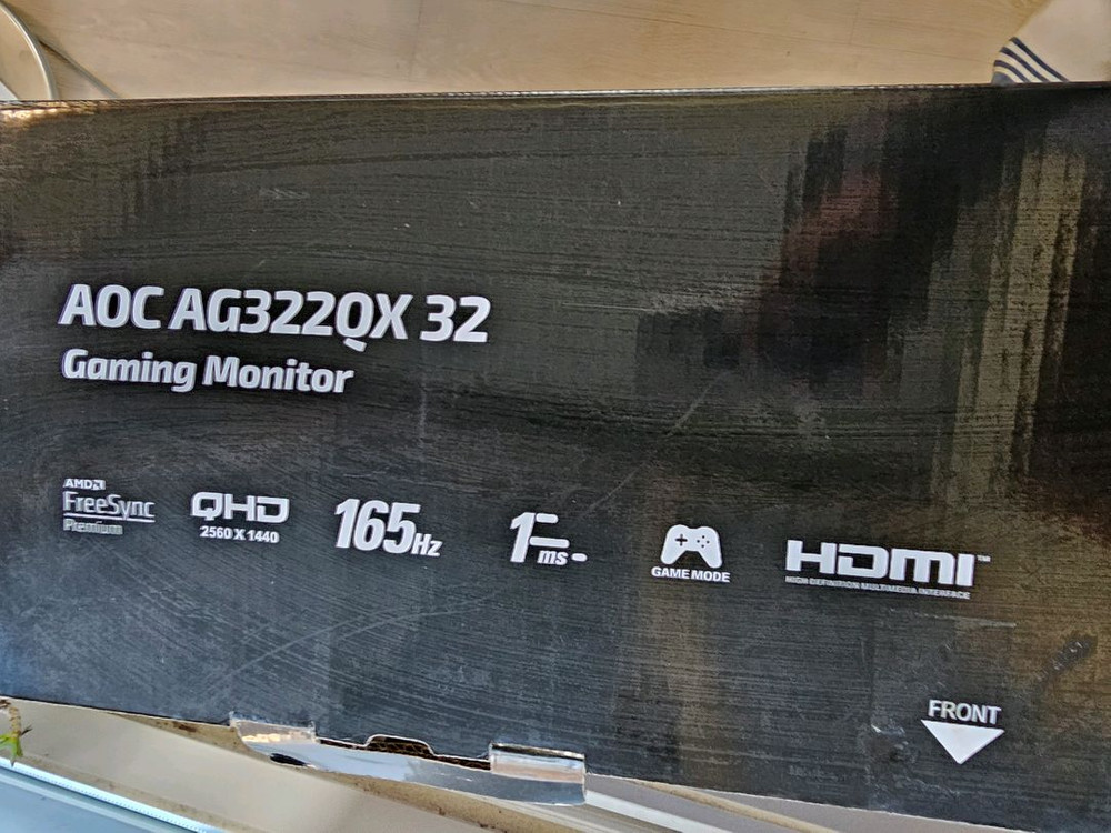 AOC AG322QX 32인치 게이밍 모니터 이미지