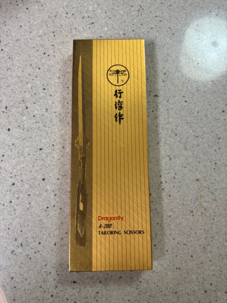 새것 미사용 잠자리표 재단가위 280mm 공업용가 이미지