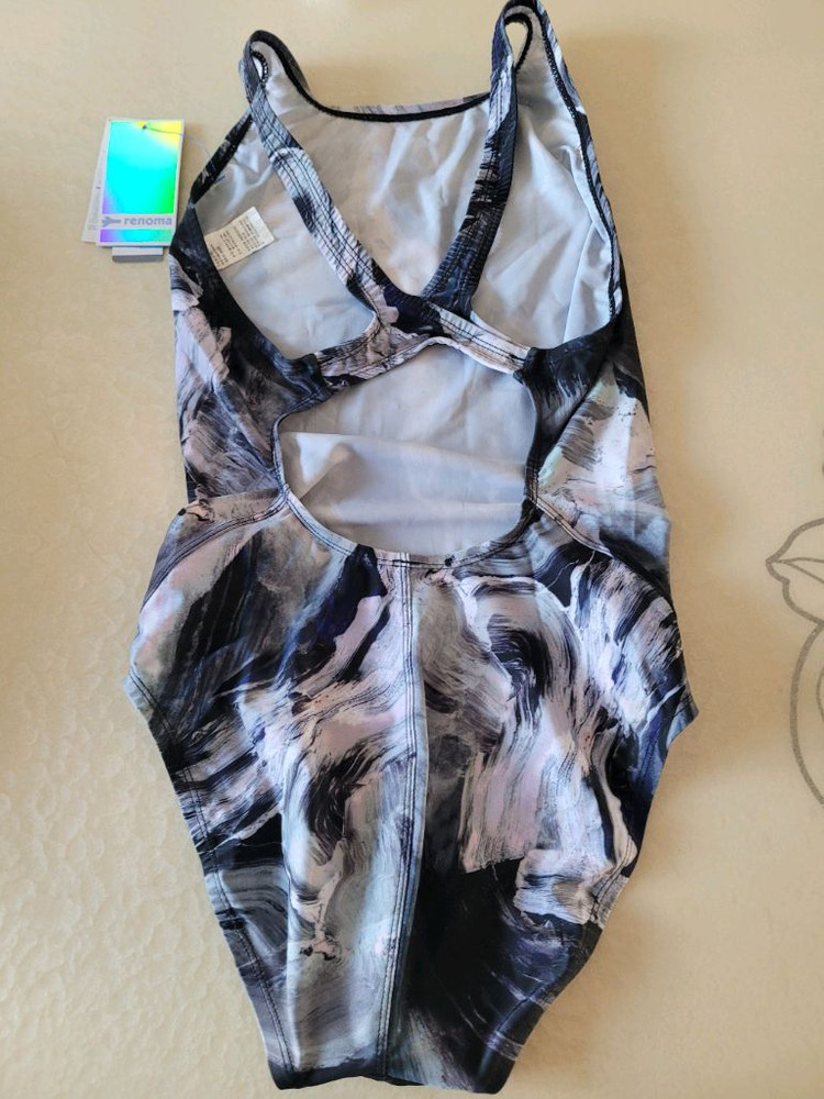 (새상품)레노마 여성수영복90(브라캡+폴리백포함)--2