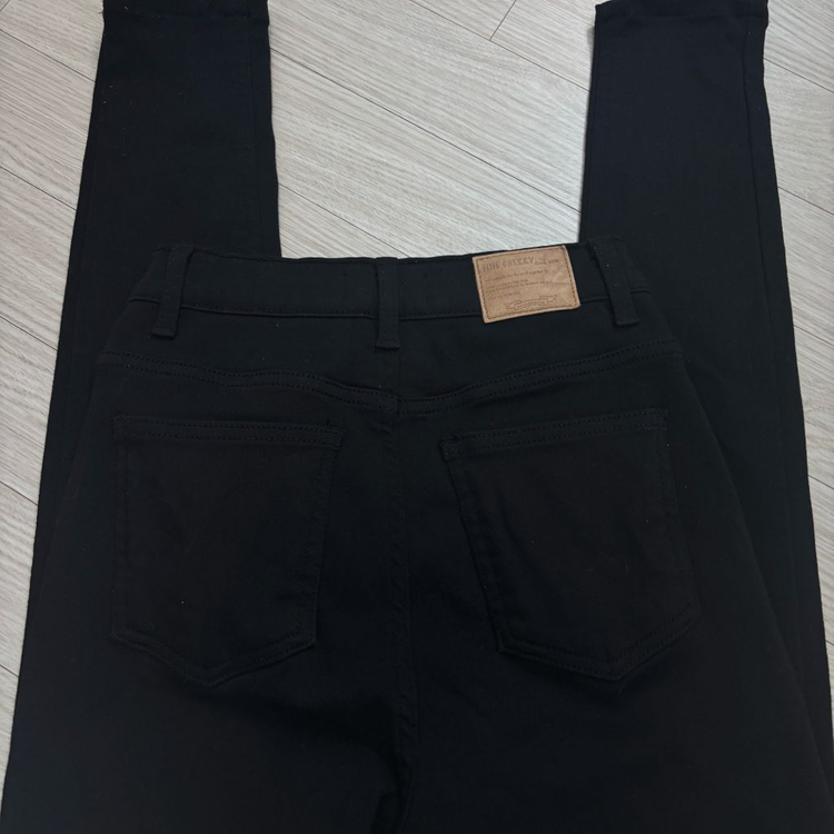 페일제이드 논페이드 스키니진 블랙 S 이미지