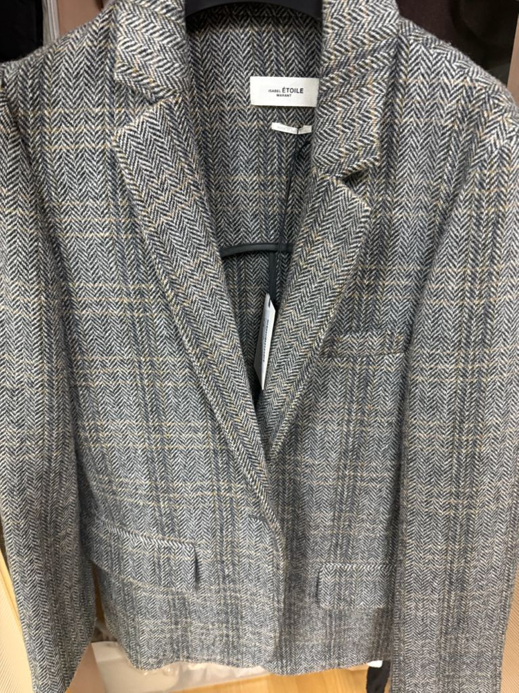 이자벨마랑 샤를리 울 자켓 베이지 36사이즈 새상품(정려원 자켓)--1