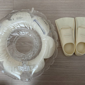 유아용 튜브 & 오리발 물놀이 세트