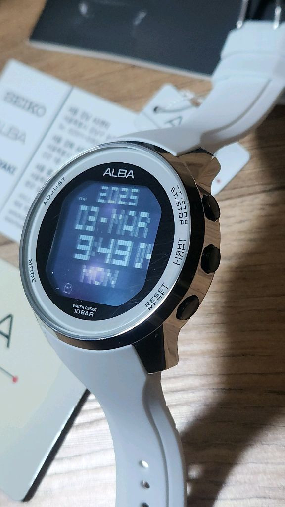 # 세이코 알바 네오 디지털 전자시계 급처 / 레어시계 빈티지시계--6
