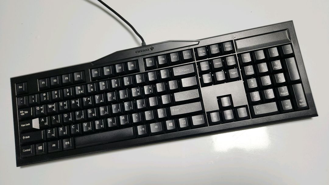 # 체리키보드 MX3800 USB 초기 레어 키보드 급처 / 적축--1
