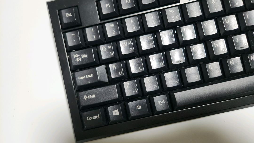 # 체리키보드 MX3800 USB 초기 레어 키보드 급처 / 적축--5