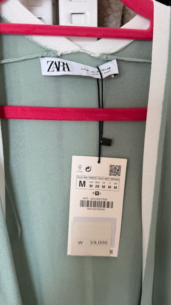 ZARA 자라 니트 롱원피스 세트 새상품 판매--5