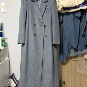 미샤더블브레스트 롱코트55