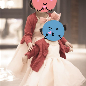 자매룩 드레스 2벌 화동드레스, 돌잔치드레스