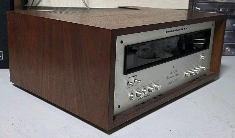 마란츠 120 스코프형 튜너 (우드장착) 이미지