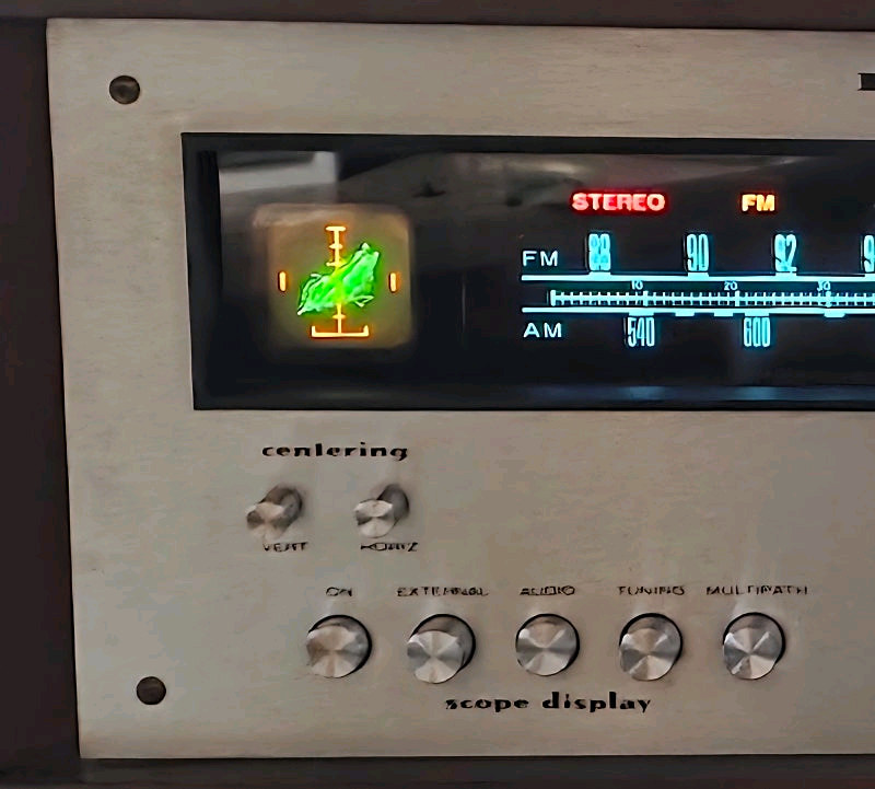 마란츠 120 스코프형 튜너 (우드장착) 이미지