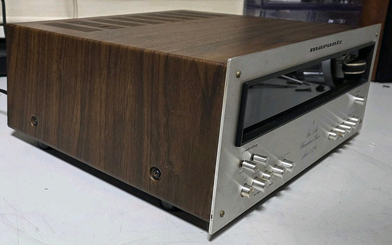 마란츠 120 스코프형 튜너 (우드장착) 이미지