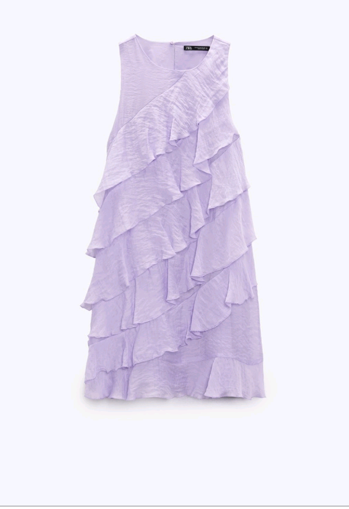 자라 캉캉, 프릴 원피스 (가볍고 시원)--1