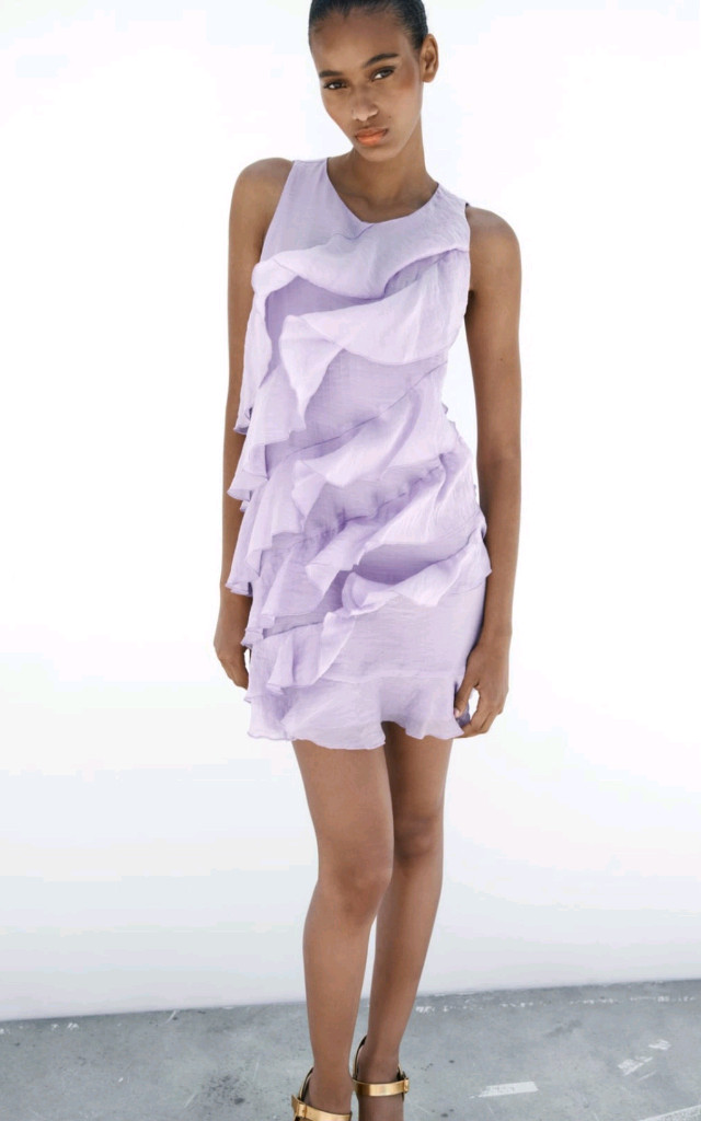 자라 캉캉, 프릴 원피스 (가볍고 시원)--2