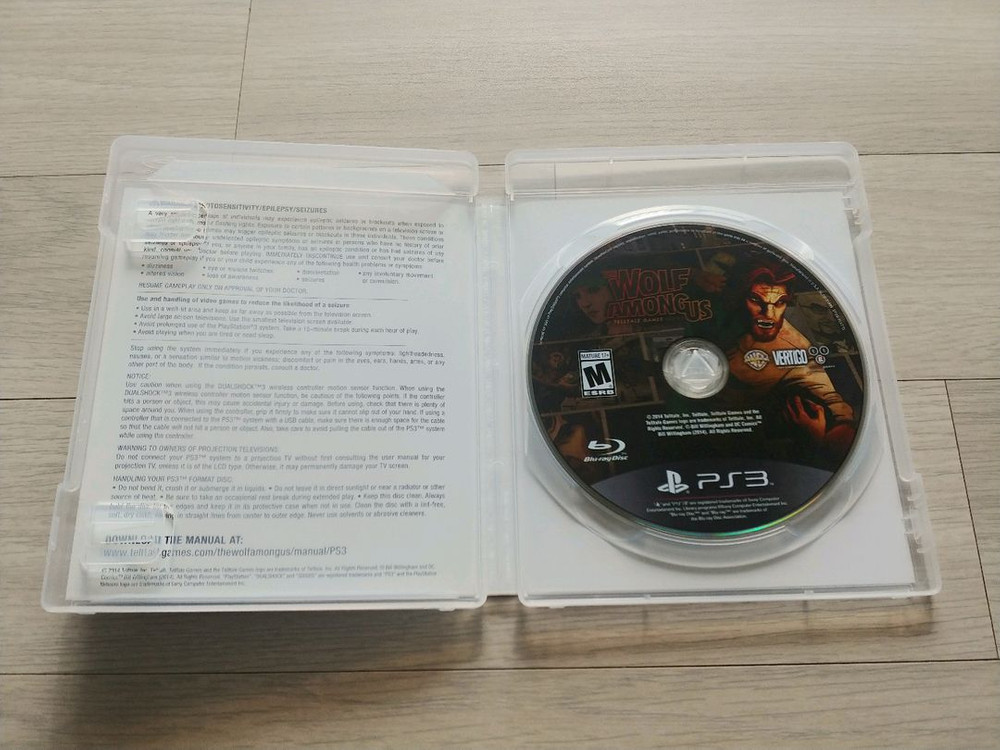 ps3 더 울프 어몽 어스 북미판 이미지