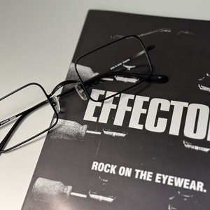 EFFECTOR 이펙터 새들 스퀘어 사각 매트블랙 일본 안경 0104