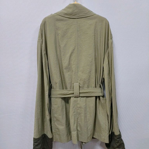 이자벨마랑 블랙라벨 벨티드 트렌치 코트 카키 오버핏 여성38