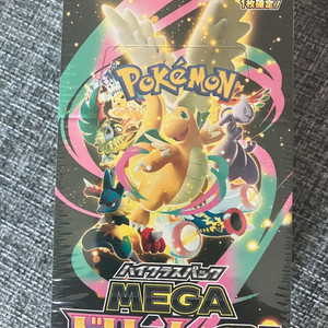 일본판 포켓몬 카드팩 메가드림EX 미개봉 이미지
