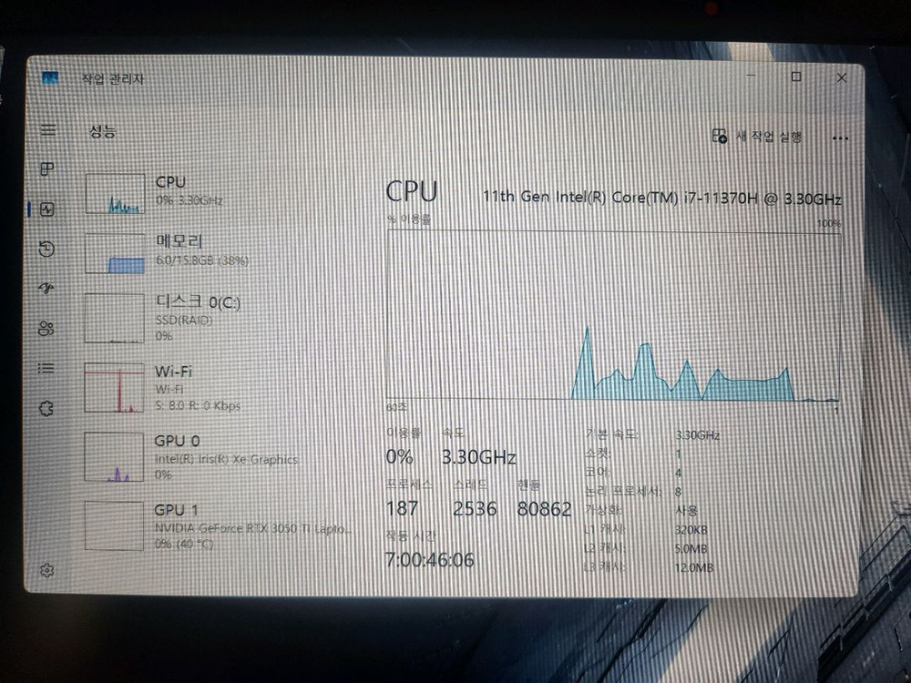 레노버 15IHU 게이밍 노트북 3050Ti--1