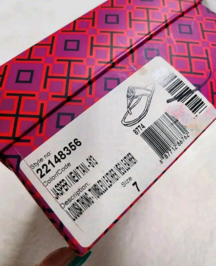 새상품/정품 토리버치 쪼리 7/240 이미지