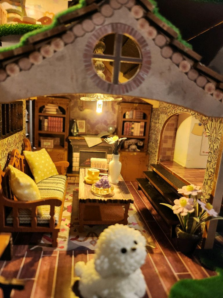 미니어처하우스-숲속의3층집 이미지