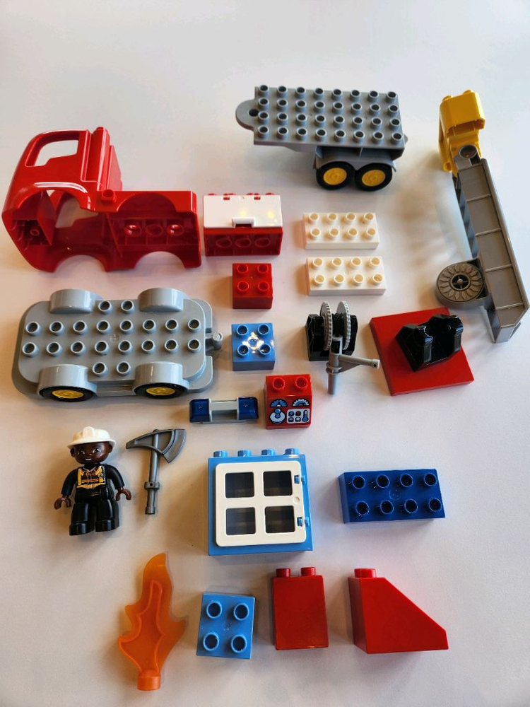 레고 듀플로 소방차 10592--1