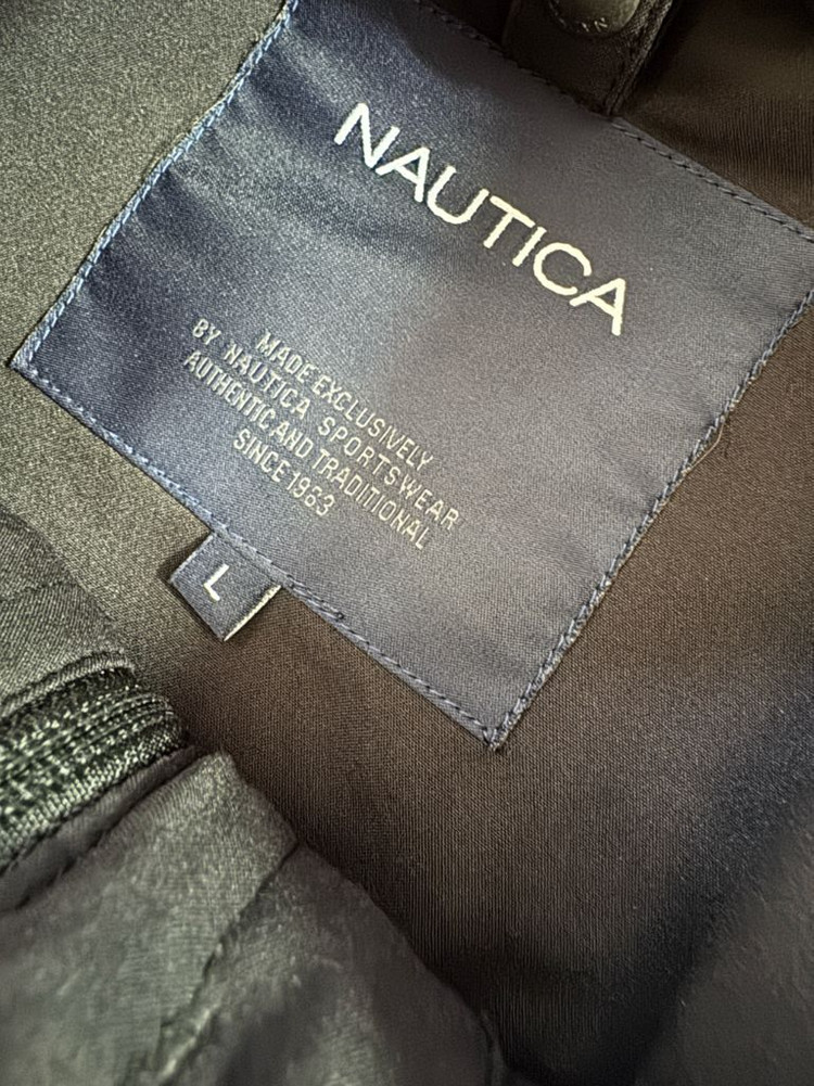 노티카 nautica Sympatex 밑단 스트링 바람막이 L 블랙 이미지