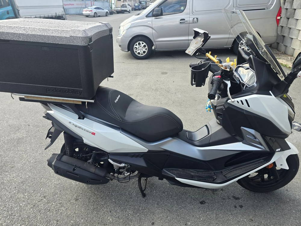 SYM 크루심 알파 125 판매합니다. 이미지