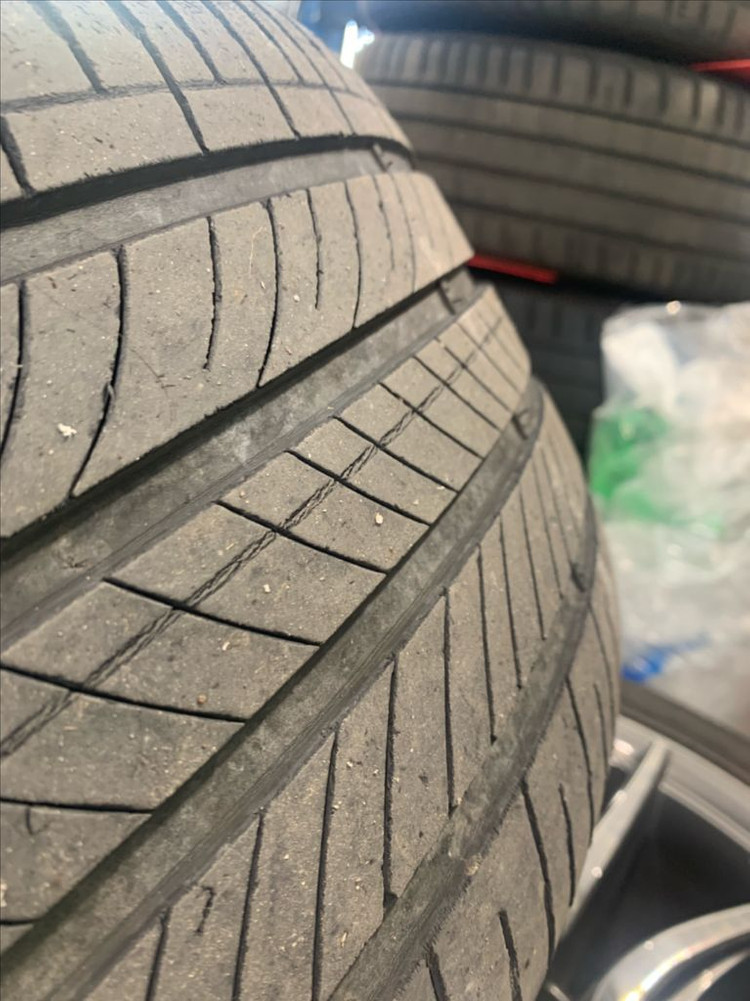 g70 순정 19인치 휠 현대 제네시스 프론트4짝 타이어 세트--8