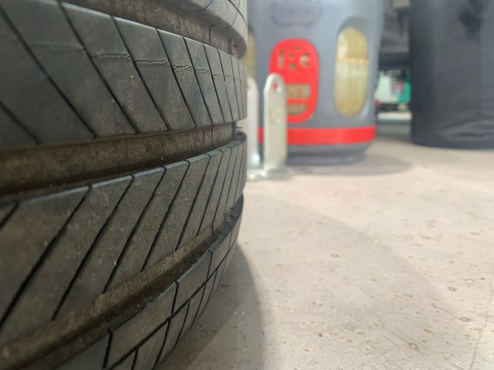 g70 순정 19인치 휠 현대 제네시스 프론트4짝 타이어 세트--9