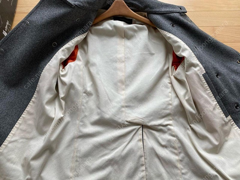 디스퀘어드2 DSQUARED2 D2 해군캡틴 견장 피코트 피콧 코트 자켓 46사이즈 정품핸드메이드 이미지