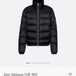 (정품)디올오블리크패딩 블랙 48사이즈 가격 290만원 새상품급 이미지