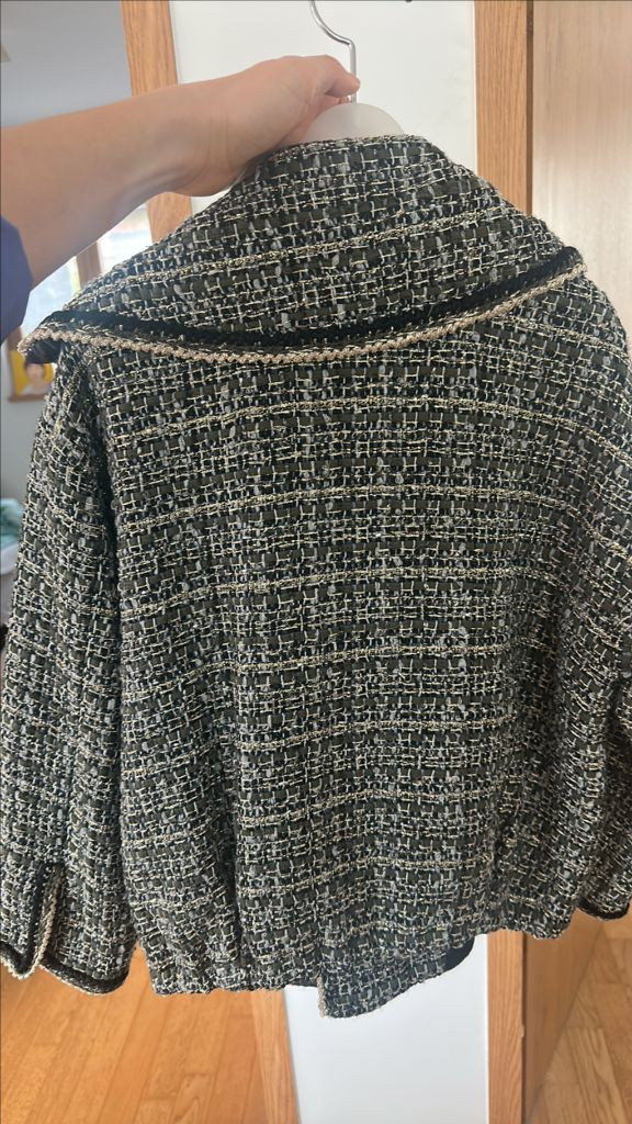 트위드 자켓--2