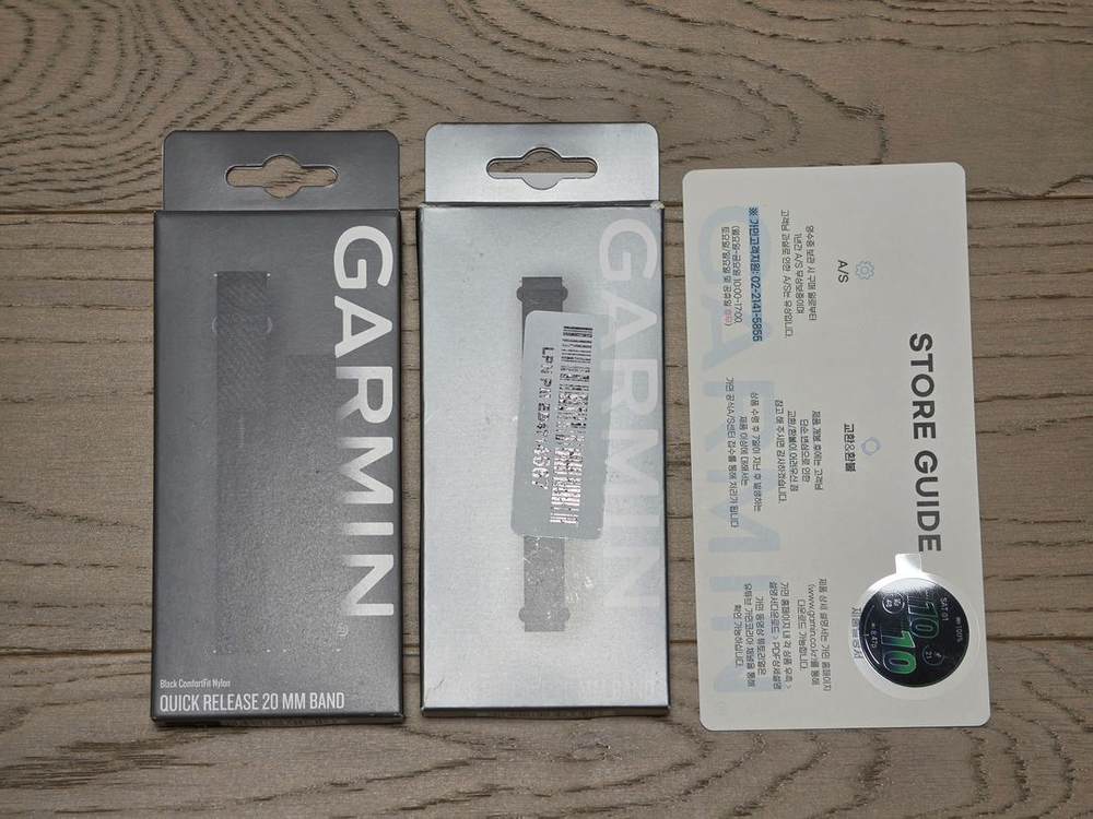 가민 포러너 570 42mm 블랙 SSS급 (정품 스트랩 2개, 힐링쉴드 필름 5개)--6