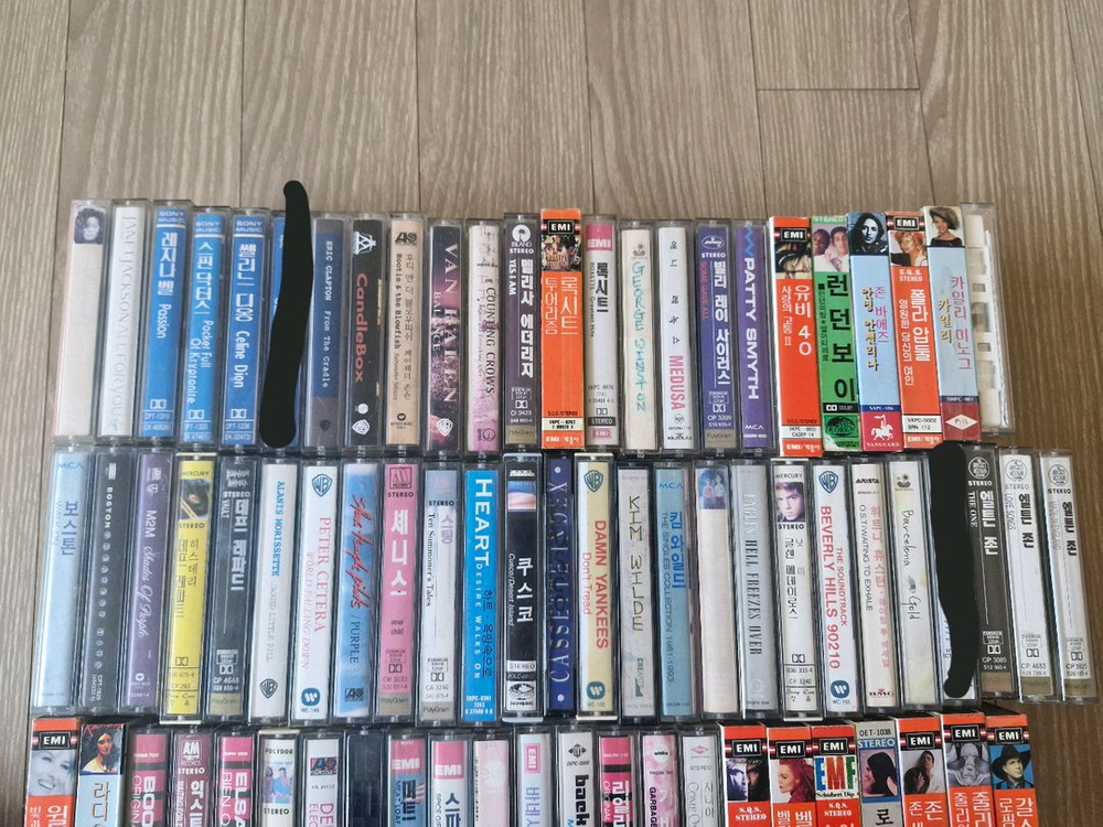 카세트테이프 팝송 메탈 발라드 가요--1