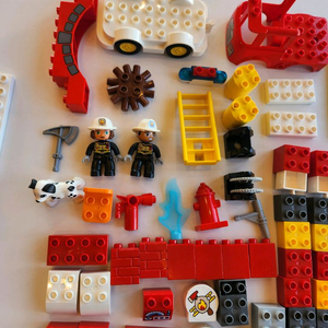 레고 듀플로 10903 소방서