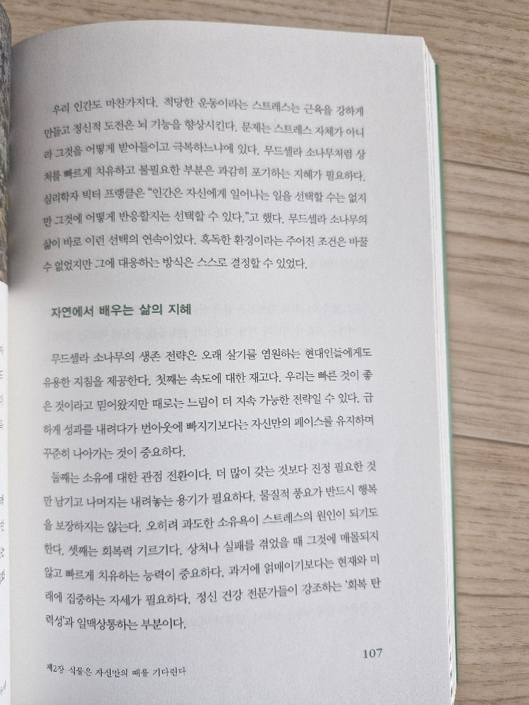 숲에서 인생을 배우다(책, 에세이)--7