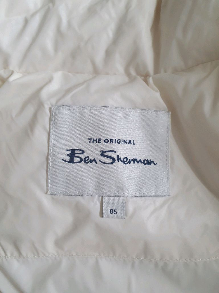 Ben Sherman 아이보리 패딩 85--3