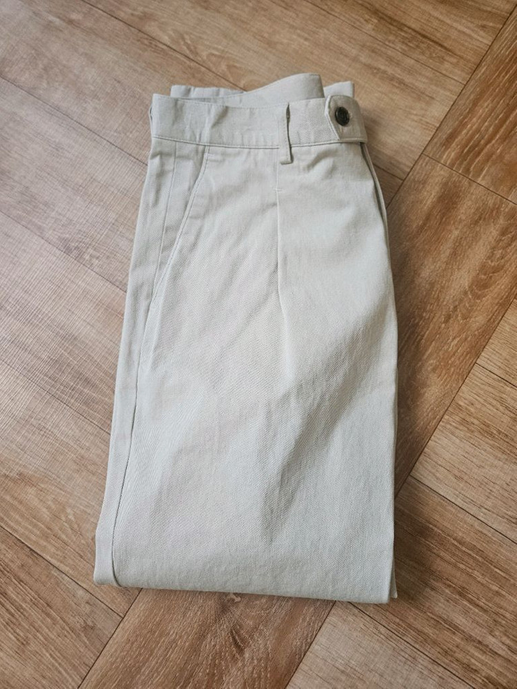 원턱 세미와이드 9부팬츠--3