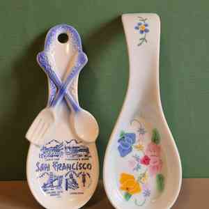 빈티지 장식용 도자기 국자 2개 가격