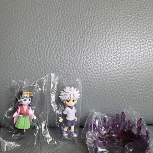 헌터헌터 데스크탑6 피규어 키르아 곤 레오리오 진 이미지