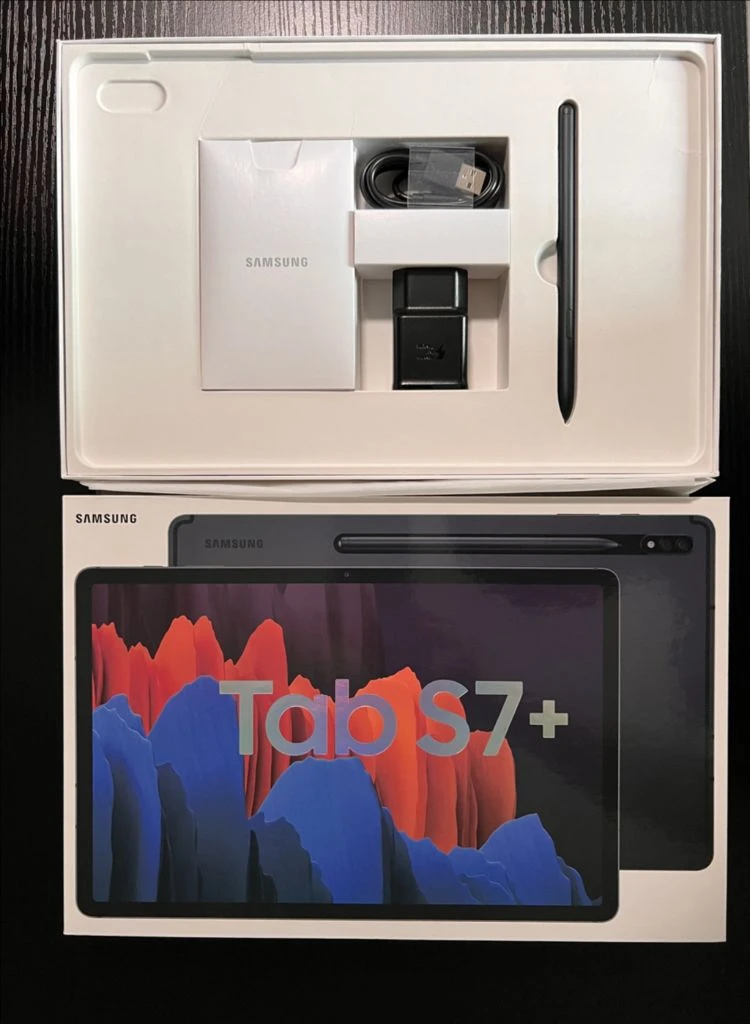 갤럭시탭S7 플러스 256G LTE 풀박스 팝니다 이미지