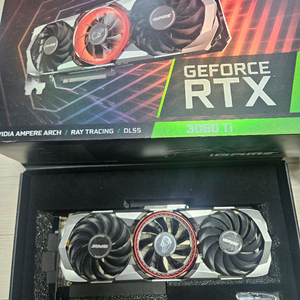 컬러풀 3060ti 그래픽카드 어드밴스드 이미지