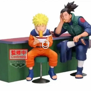 나루토 피규어 일락라멘 나루토 이루카 일괄 이미지