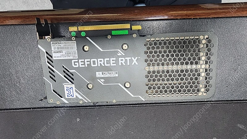 갤럭시 GALAX 지포스 RTX 3060 Ti D6 8GB 그래픽카드 판매합니다. 이미지